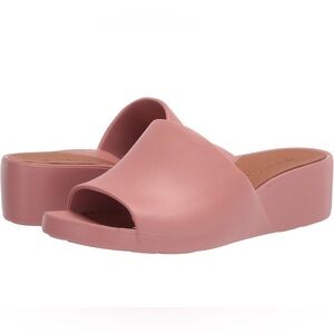Gentle Souls Gisele Eva Wedge by Kenneth Cole - Pink Clay - Size 10